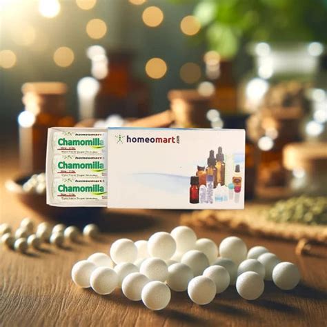 Buy Chamomilla Homeopathic Pills – Colic, Teething & Relaxation – Homeomart