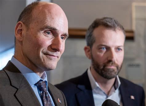 Les libéraux de Québec venus rassurer le maire Marchand