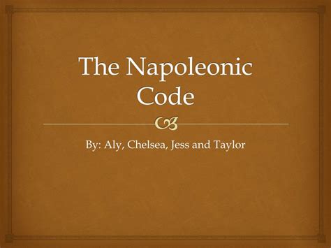 Image result for NapoleoniC code
