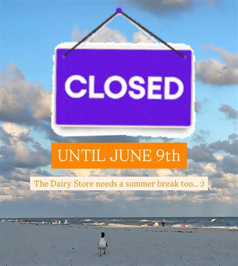 LSU Dairy Store | The Dairy Store will be closed until June 9th to ...