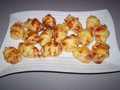 mini croissant saucisse