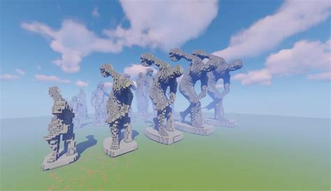 Image result for Greek Statue Tutorials Minecraft