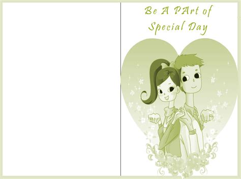 Green Wedding Invitations