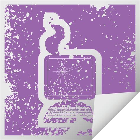 Cartoon Icon Broken Computer 的图像结果