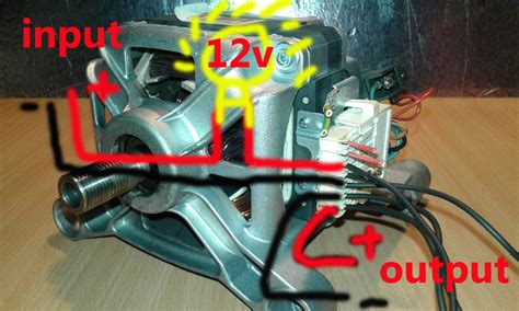 Convert Washing Machine Motor to Generator 的图像结果