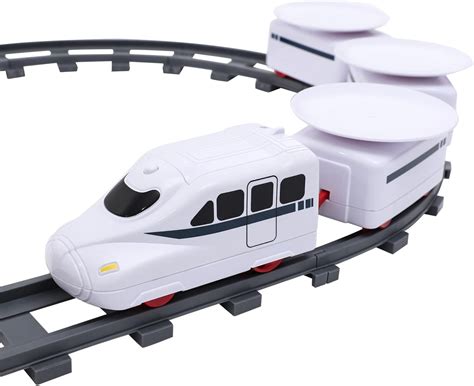 Buy NUOBESTY Girl Toys Train Set Conveyor Belt Rotating Sushi Train ...