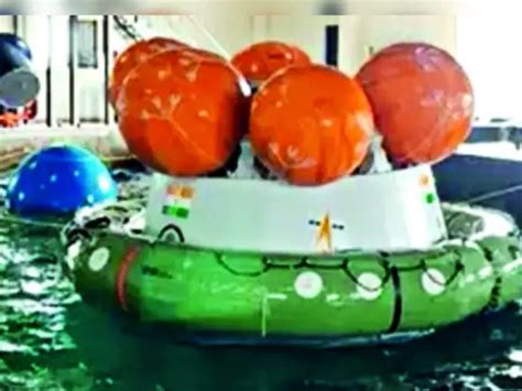 Mission Gaganyaan crew members Safty orbital module features;गगनयानमधून ...