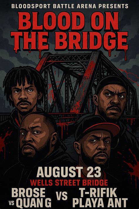 Blood on the Bridge - Bloodsport Battle Arena | Battle Rap Event ...