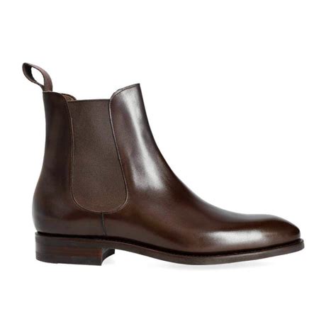 Formal Leather Chelsea Boots for Men in India – Men’s Burgundy Formal ...