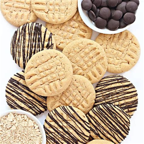 Peanut Butter Powder Cookies - The Monday Box