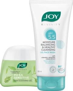 Joy pH 5.5 Gel Face Wash 150ml | Revivify Chamomile & Green Tea pH 5.5 ...