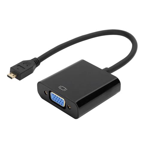 Buy Micro HDMI to VGA Video Adapter, Micro HDMI to VGA Video Converter ...
