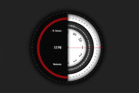 JavaScript Clock 的图像结果