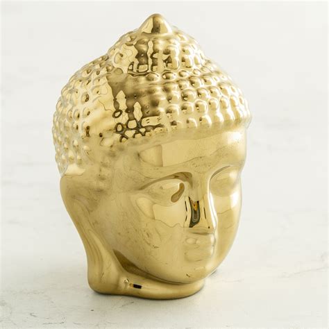 Buy Spinel Mini Buddha Head Figurine from Home Centre at just INR 299.0