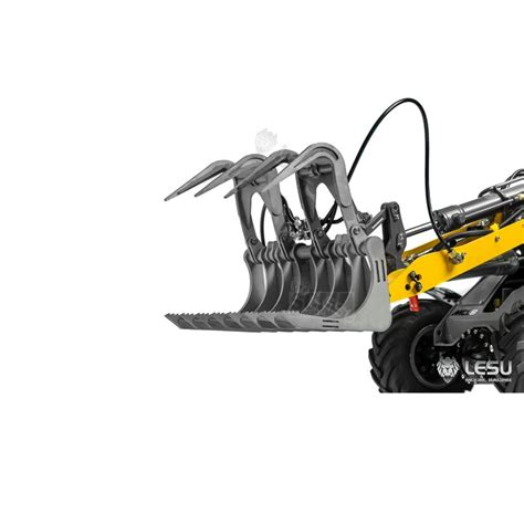 scm-modellbau - Lesu hydraulischer Wurzel Holz Greifer für Radlader M ...