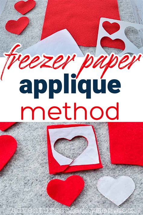 Image result for Applique Using Freezer Paper