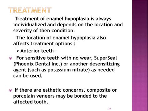 Enamel hypoplasia ppt | PPTX
