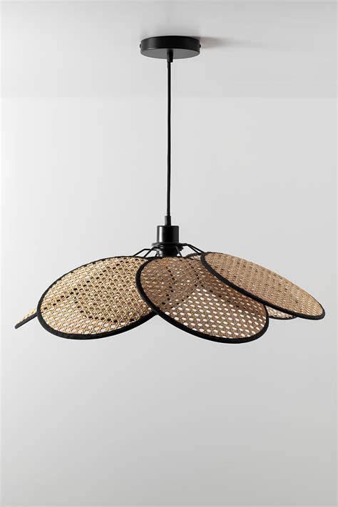 Bamboo Hanging Lamp for Living Room – Akway