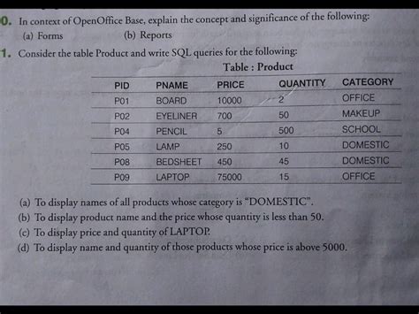 Image result for OpenOffice Base Class 10