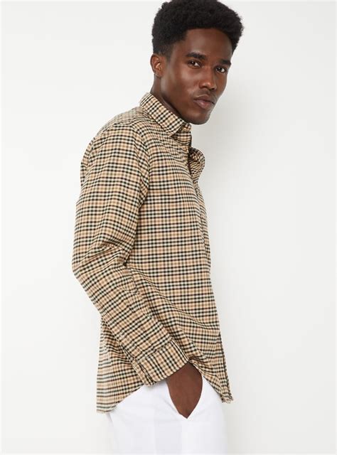 Buy Men Checked Regular Fit Shirt Online at just Rs. 999.0 ...