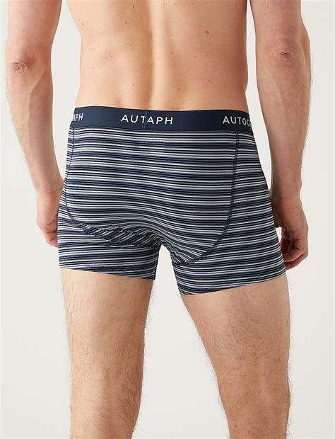 Buy 3pk Assorted Pattern Trunks at Marks & Spencer
