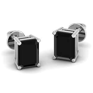 Buy Akshat Sapphire (92.5% purity) Pure Silver Precious Stud Beautiful ...