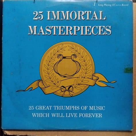 Buy Various - 25 Immortal Masterpieces | Musiccircle – MusicCircle