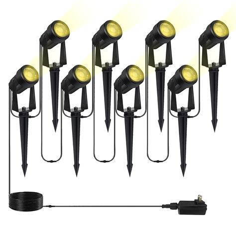 Sunthin Outdoor Landscape Lighting 8 Pack Led Spot Lights Kit ...