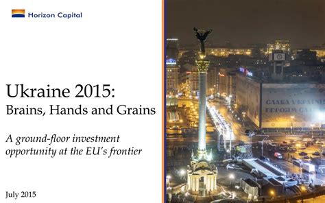 Horizon Capital_Ukraine Ground Floor Opportunity v11 | PPT