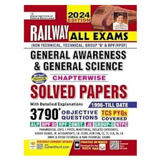 Railway ALL Exam General Awareness & General Science ChapterWise Solved ...