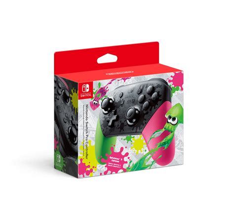 Splatoon 2 Edition Nintendo Switch Pro Controller up for pre-order on ...