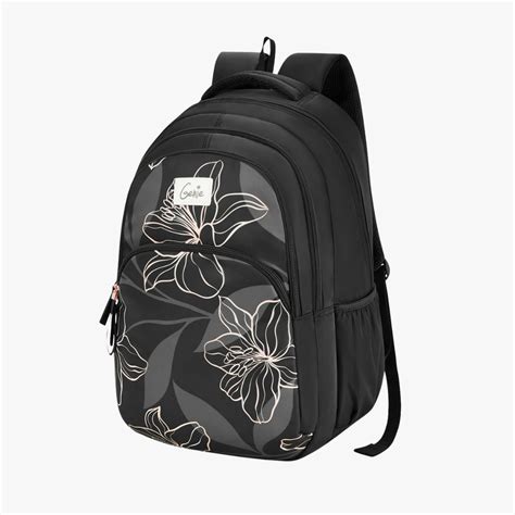 Buy Genie Radiant 36L Black Laptop Backpack With Raincover