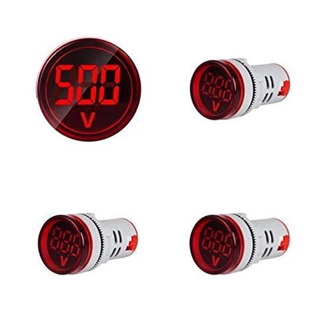KAMCON™ Voltmeter Signal Lights Digital Display Gauge Volt Voltage ...
