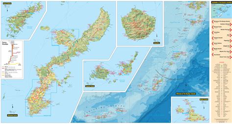 Okinawa Travel Map First Edition (9784805313381) - Tuttle Publishing