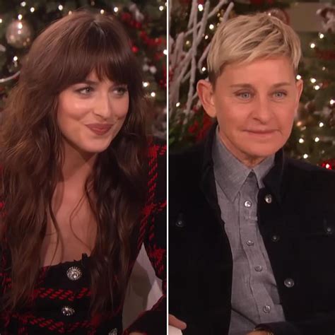 Dakota Johnson Ellen Degeneres
