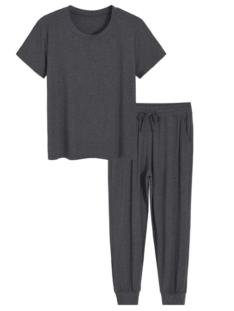 Women's Petite Pajamas Set Viscose Petite Length Sleepwear – Latuza