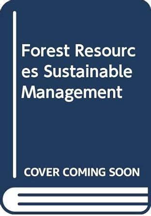 Buy Forest Resources Sustainable Management Book Online at Low Prices ...