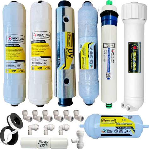 NEXT ONN ELECTRONICS Ro filter Kit 100 Gpd Ro Membrane , Ro uv Chamber ...