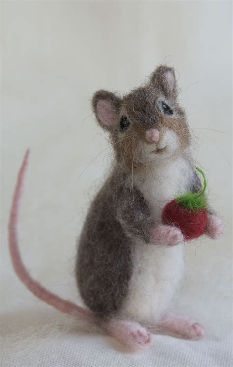 Image result for Needle Felt Mouse Tutorial