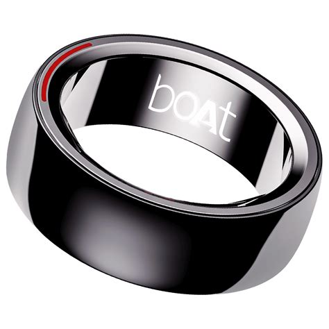 Buy boAt Gen 1 Smart Ring with Activity Tracker (Size 7, 5ATM Water ...