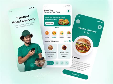 Food delivery - Mobile app :: Behance
