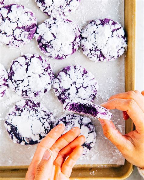Ube Recipes, Bakery Recipes, Cookie Recipes, Ube Crinkles Cookies ...