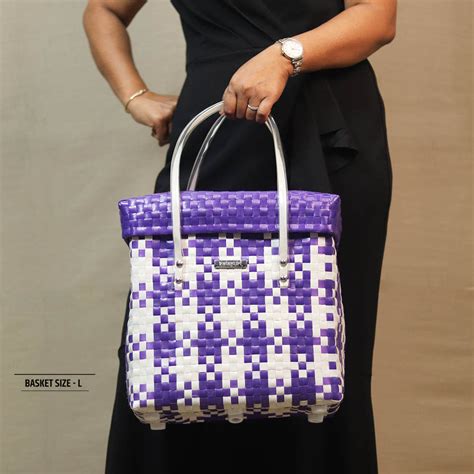 Colourful Lid Top Basket | Bright Handmade Weave – Kalapuri