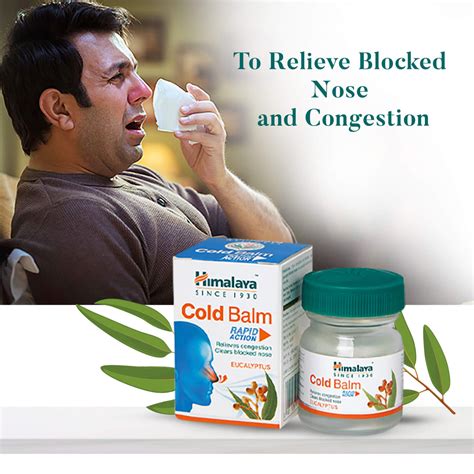 Himalaya Cold Balm - Clears Blocked Nose – Himalaya Wellness (India)