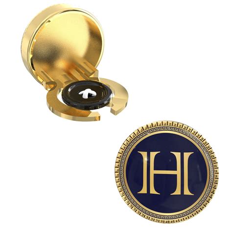 Personalized Initial H Button Covers – Men’s Accessories – The Smart ...