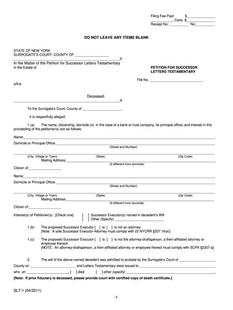 2011-2026 Form NY SLT-1 - Fill Out, Sign & Share Online | pdfFiller