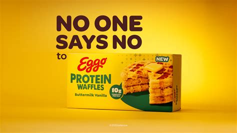 Eggo Protein Buttermilk Vanilla Waffles, Frozen Breakfast, 12.3 oz, 10 ...