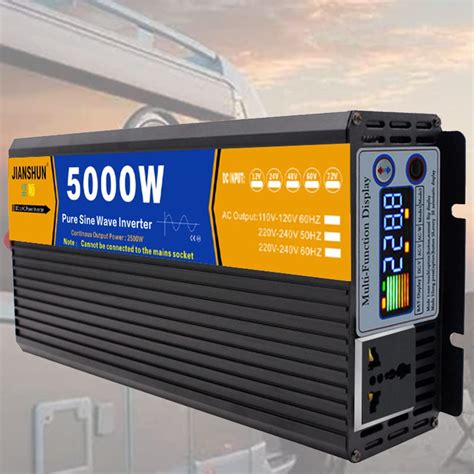 Buy SHENGSHIYU 3000/4000/5000/6000/8000w Pure Sine Wave Inverter Dc 12v ...