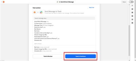 Integration with Zapier (Slack)