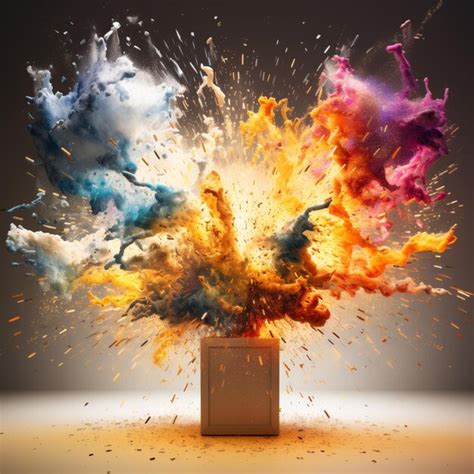 Image result for Exploding Paint Box